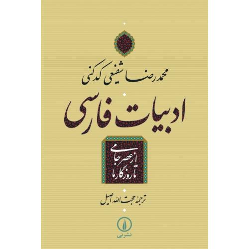 کتاب ادبیات فارسی از عصر جامی تا روزگار ما